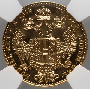 Austria, Franz Joseph I, ducat 1915, restrike