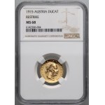 Austria, Franz Joseph I, ducat 1915, restrike