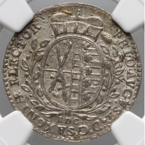 Germany, Saxony, Frederick Augustus III, 1/12 thaler 1764 EDC, Dresden