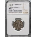 Germany, Saxony, Frederick Augustus III, 1/12 thaler 1764 EDC, Dresden