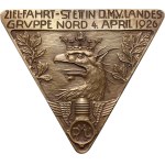 Germany, Stettin reunion placard in 1926