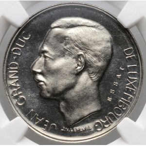 Luxembourg, 10 francs 1971, ESSAI, nickel
