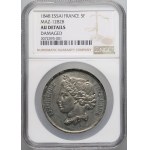 France, 5 francs 1848, ESSAI