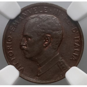 Italy, Victor Emmanuel III, centesimo 1909 R, Rome