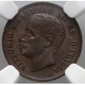 Italy, Victor Emmanuel III, centesimo 1905 R, Rome