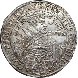 Germany, Saxony, John George I, 1/2 Thaler 1630, 100 years of the Augsburg confession