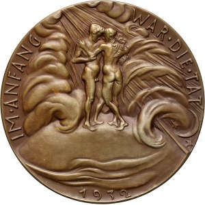 Germany, Medal from 1932, Johann Wolfgang von Goethe, Goetz
