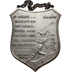 Second Republic, 1939 commemorative ryngraf, 4th Winter March in honor of Marshal J. Pilsudski