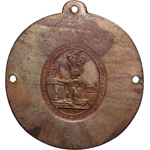 19th/20th century, model medal with Charles Borromeo