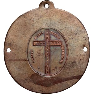 19th/20th century, model medal with Charles Borromeo