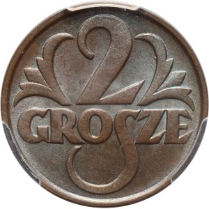 II RP, 2 pennies 1928, Warsaw