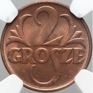II RP, 2 pennies 1938, Warsaw