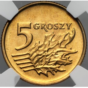 III RP, 5 groszy 1993, Warszawa