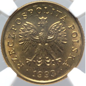III RP, 5 groszy 1993, Warszawa