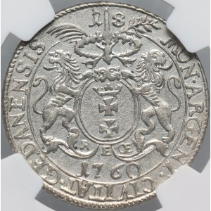 August III, ort 1760 REOE, Gdansk