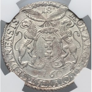 August III, ort 1760 REOE, Gdansk, ILLUSTRATED