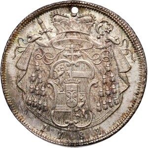 Autriche, Salzbourg, Jérôme Graf Colloredo, 1/2 thaler 1787
