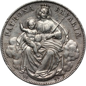 Germany, Bavaria, Ludwig II, Thaler 1868, Munich