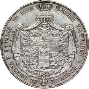 Germany, Prussia, Friedrich Wilhelm III, 2 Thalers 1839 A, Berlin