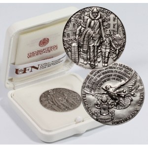 Vatican, Francis, Silver Medal from 2022, Peace in Ukraine