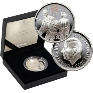 Great Britain, Charles III, 2 pounds 2023, Star Wars, 1 oz silver