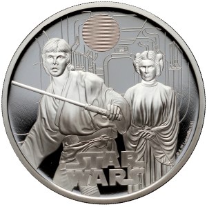 Great Britain, Charles III, 2 pounds 2023, Star Wars, 1 oz silver