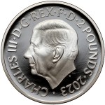 Great Britain, Charles III, 2 pounds 2023, Star Wars, 1 oz silver