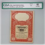 II RP, Assignment for 100 zlotys (1939), Series A, no date or stamp