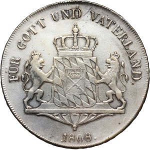 Germany, Bavaria, Maximilian I Joseph, Thaler 1808, Munich