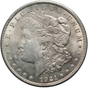 Spojené státy americké, Dollar 1921, Philadelphia, Morgan