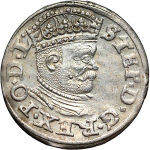 Stefan Batory, trojak 1586, Riga