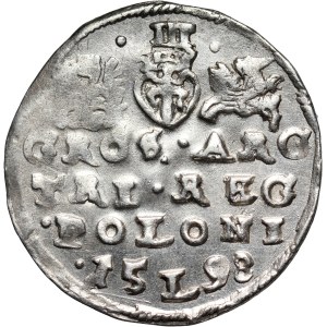 Sigismund III Vasa, trojak 1598, Lublin