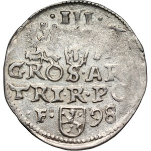 Žigmund III Vasa, trojak 1598, Wschowa