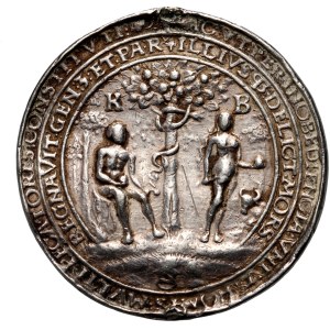 Autriche, Ferdinand Ier, médaille de 1551, Rédemption du péché