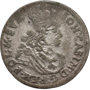 John II Casimir, sixpence 1662 TT, Bydgoszcz
