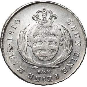 Germany, Saxony, Frederick August I, Thaler 1810 SGH, Dresden