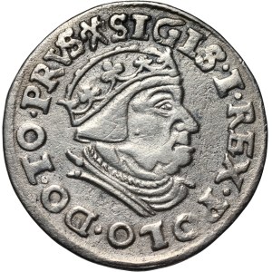 Sigismund I the Old, trojak 1539, Gdańsk
