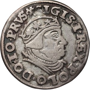 Sigismund I the Old, trojak 1539, Gdańsk