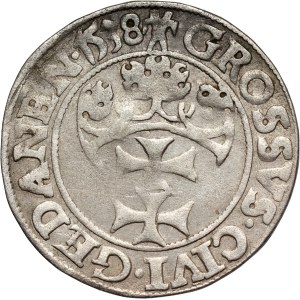 Sigismund I the Old, penny 1538, Gdańsk