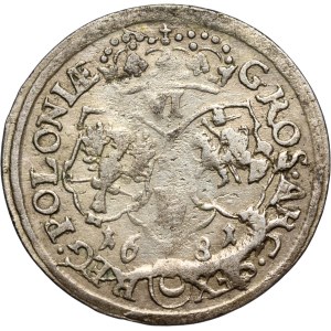 Ján III Sobieski, šesťpenca 1681, Bydgoszcz