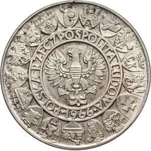 Polská lidová republika, 100 zlotých 1966, Mieszko a Dąbrówka