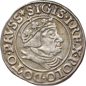 Sigismund I the Old, penny 1538, Gdańsk