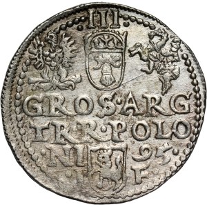 Žigmund III Vasa, trojak 1595, Olkusz