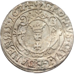 Žigmund III Vasa, penny 1624, Gdansk