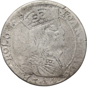 John II Casimir, sixpence 1665 TLB, Vilnius
