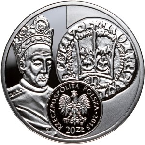 III RP, 20 złotych 2015, Półgrosz Władysława Jagiełły