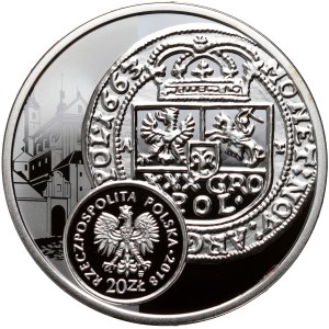 III RP, 20 zl 2018, Boratynka, Tymf Jana Kazimierza