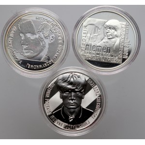 Third Republic, set of collector coins from 2009-2014, (3 pieces)
