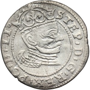 Stefan Batory, penny 1582, Riga