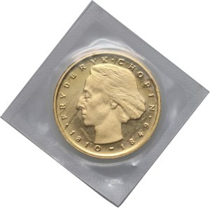 People's Republic of Poland, 2000 gold 1977, Frederic Chopin